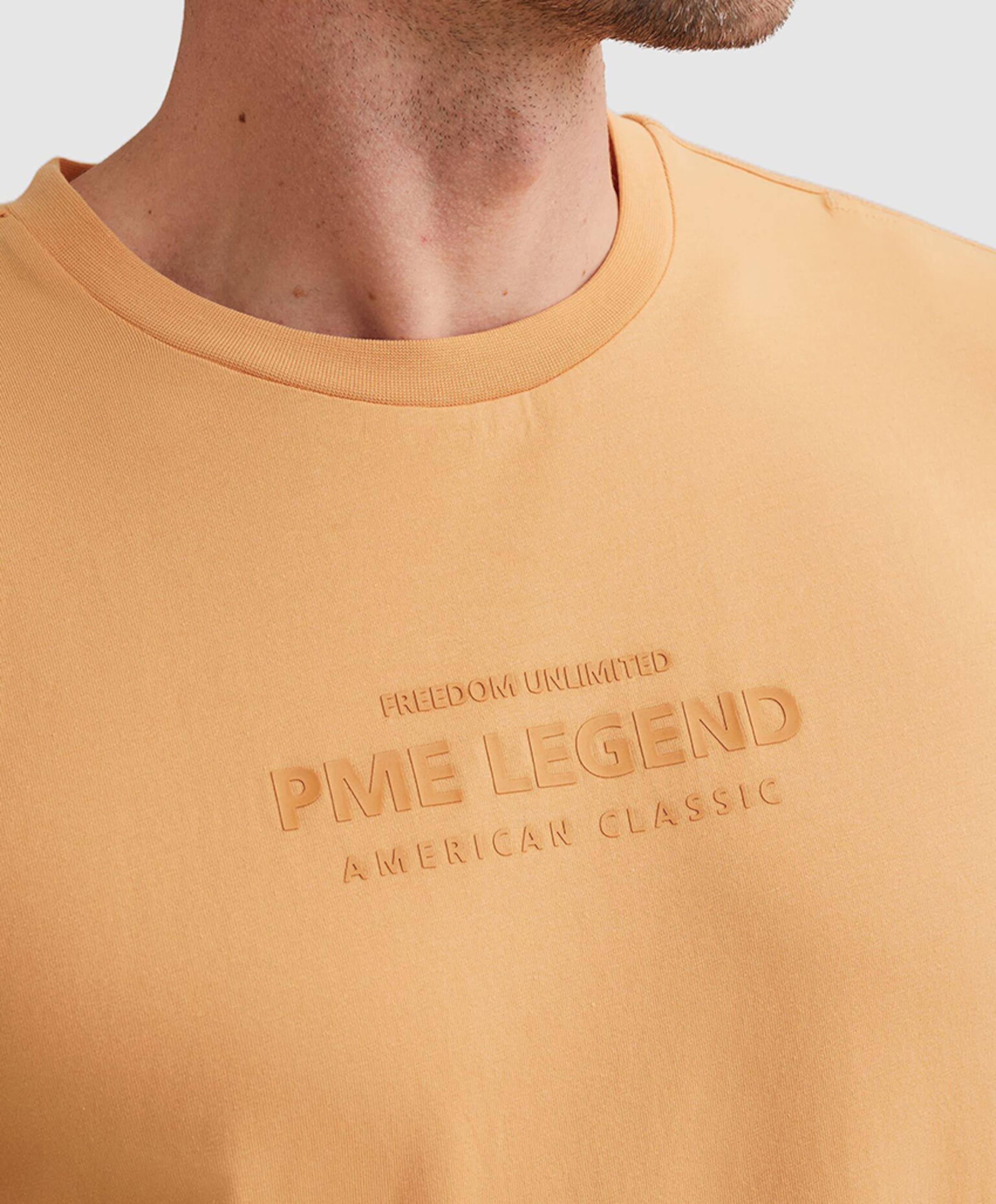 PME Legend Heren T-shirt oranje