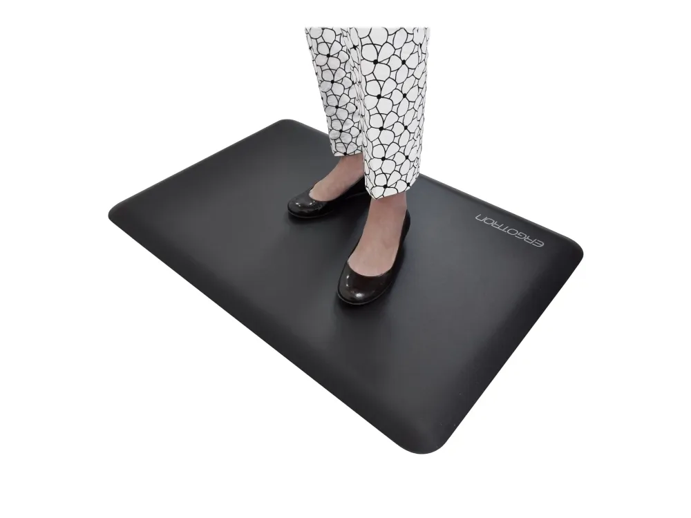 Ergotron WorkFit - Gulvmåtte - 91 x 61 cm - sort