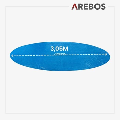 Pool Solarfolie 3,05 m rund 120mic