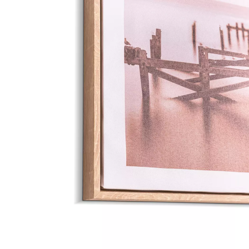 Wandbild 50 x 70 cm Stehlen im Wasser