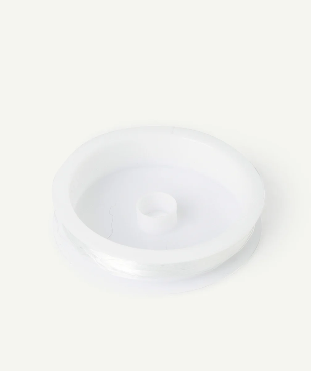 LA PETITE EPICERIEFIL ÉLASTIQUE NYLON TRANSPARENT 0,5 MM - 12,5 MÈTRES