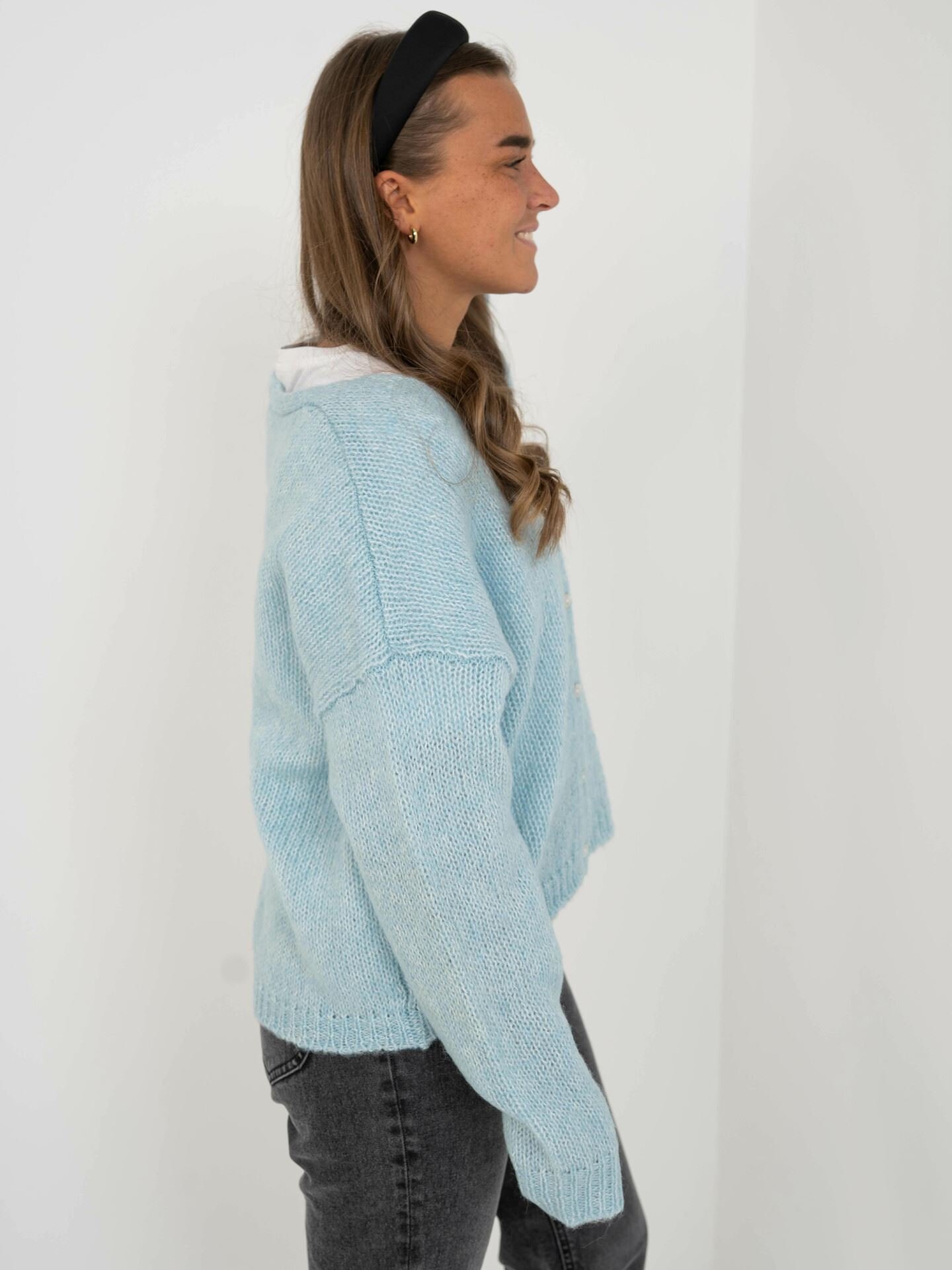 Livi Long Sleeve V-neck Cardigan