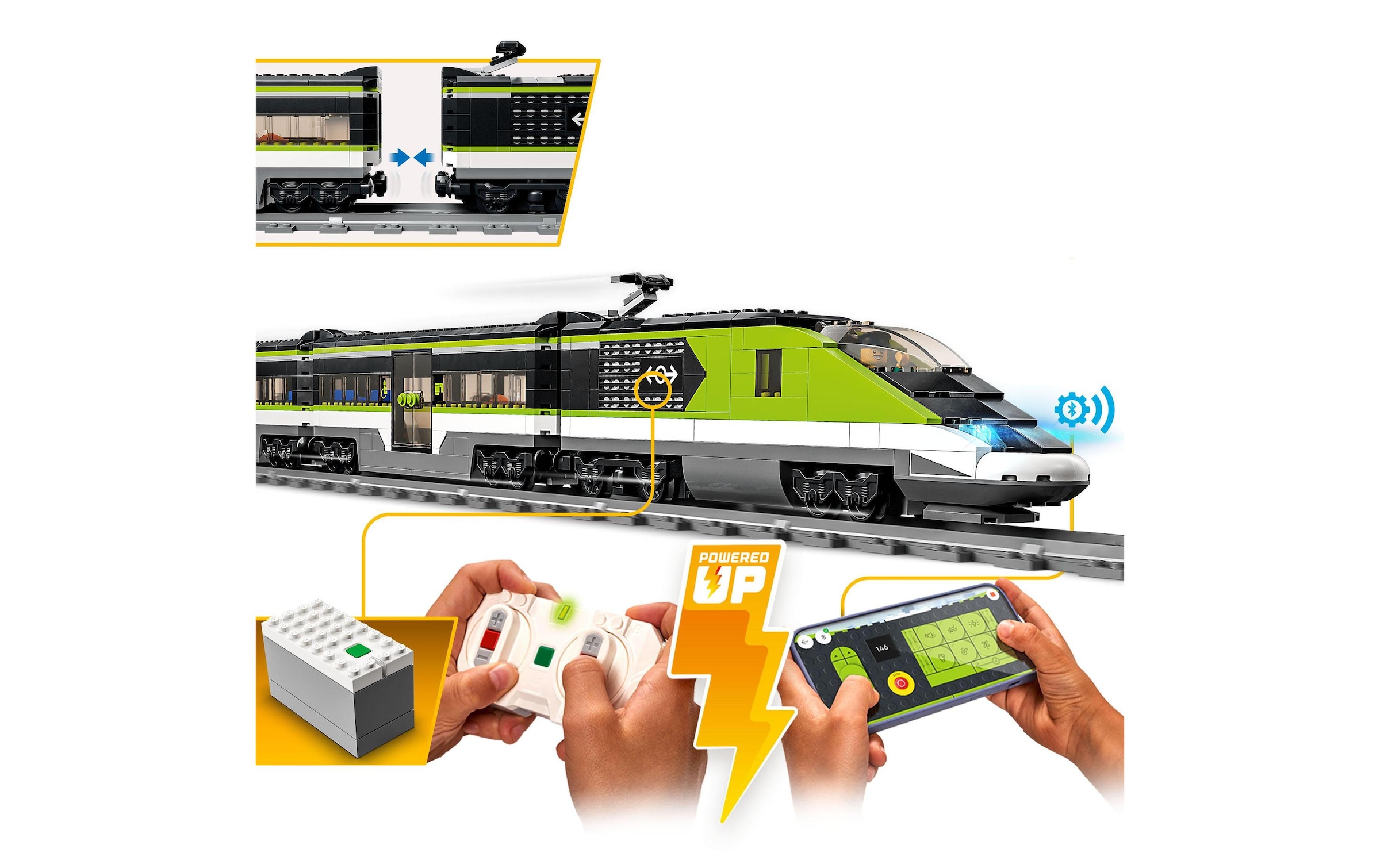 LEGO® Spielbausteine »Personen-Schnellzug 6033«