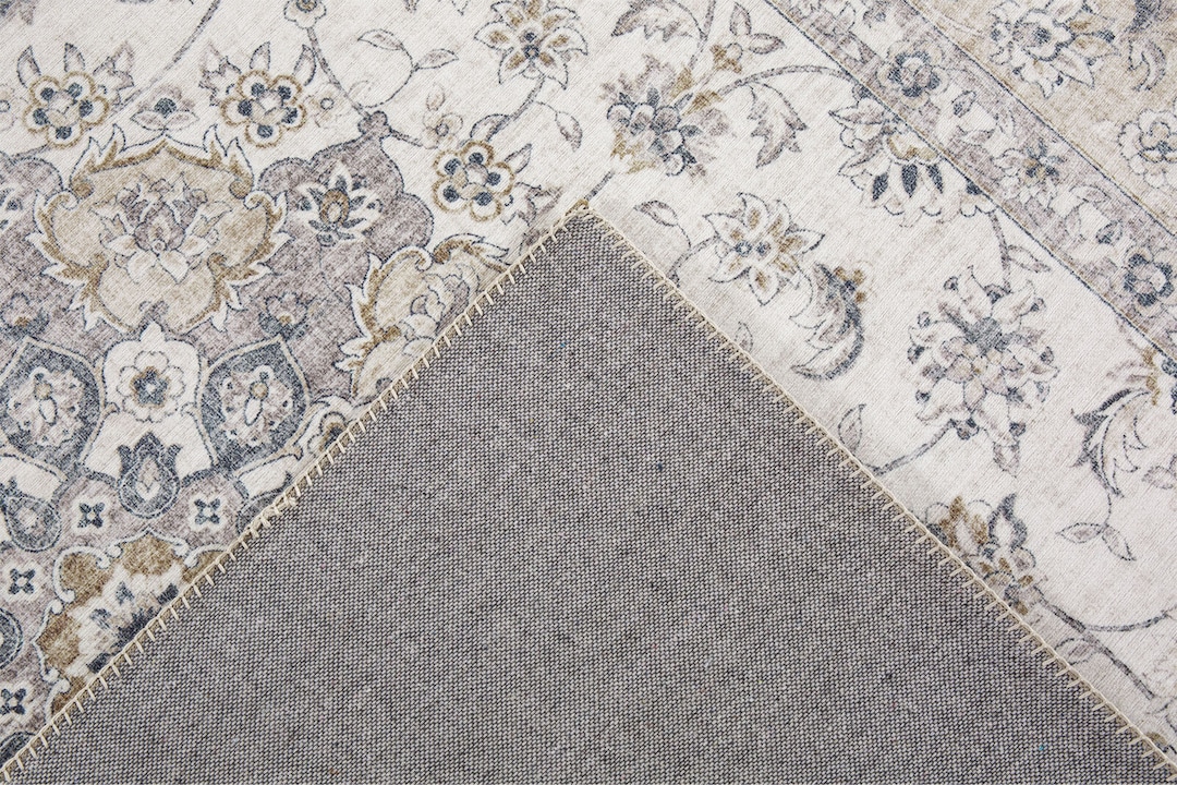 Vintage-Teppich Newcastle 160 x 230 cm Creme