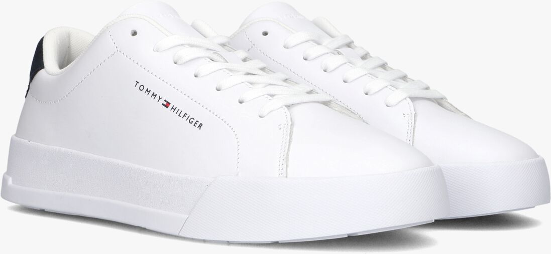 TOMMY HILFIGER witte tommy hilfiger lage sneakers tommy hilfiger court