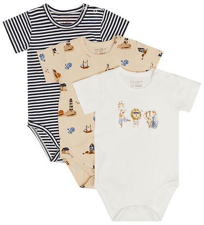 Hust and Claire Body k/æ - 3-pak - HCBruno - Blåes