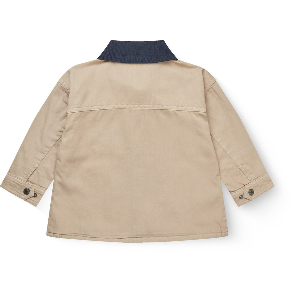Køb COPENHAGEN COLORS Beige Comb. Twill Jakke W. Corduroy Krave