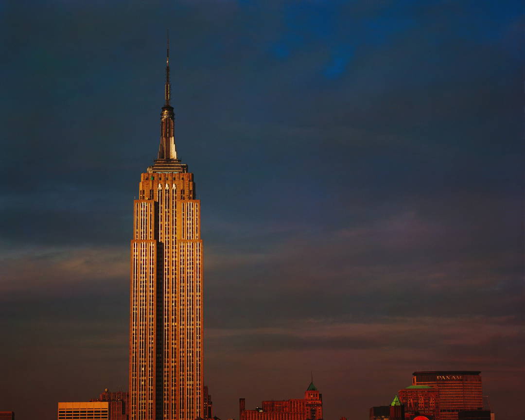Empire State Building by Reinhart Wolf - Limited Edition. Edition of: 100. Archive Stamp.