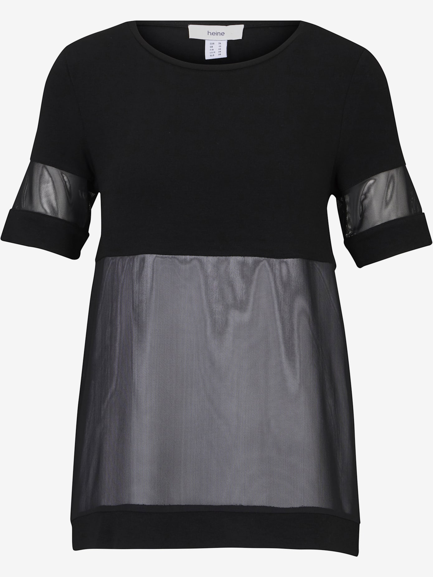 T-shirt joli look superposé