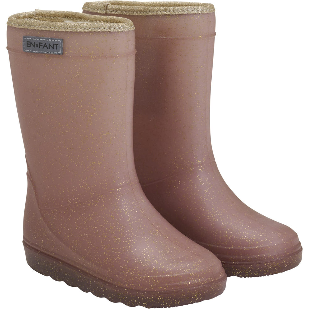 Køb En Fant Rose Taupe Thermo Støvler Glitter