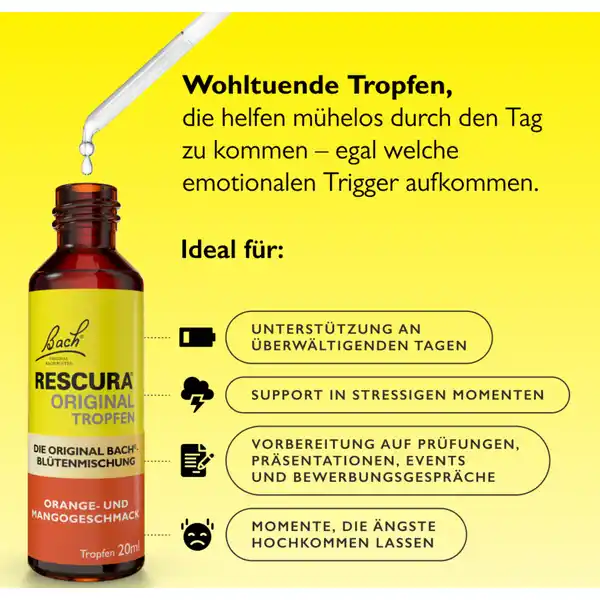 Bachblüten Orange-Mango Tropfen alkoholfrei