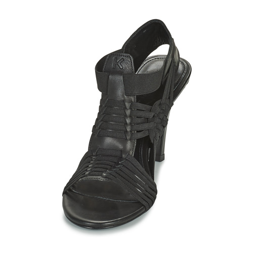 Kenzo - GREEK HEELED SANDALS Negro