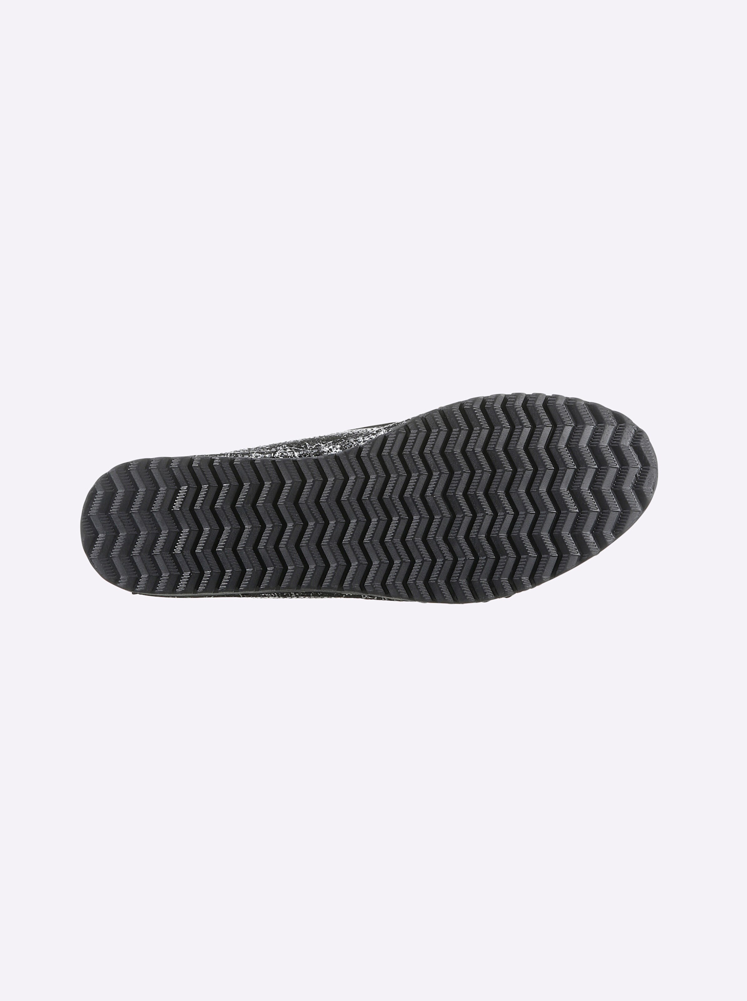 heine Slipper in schwarz