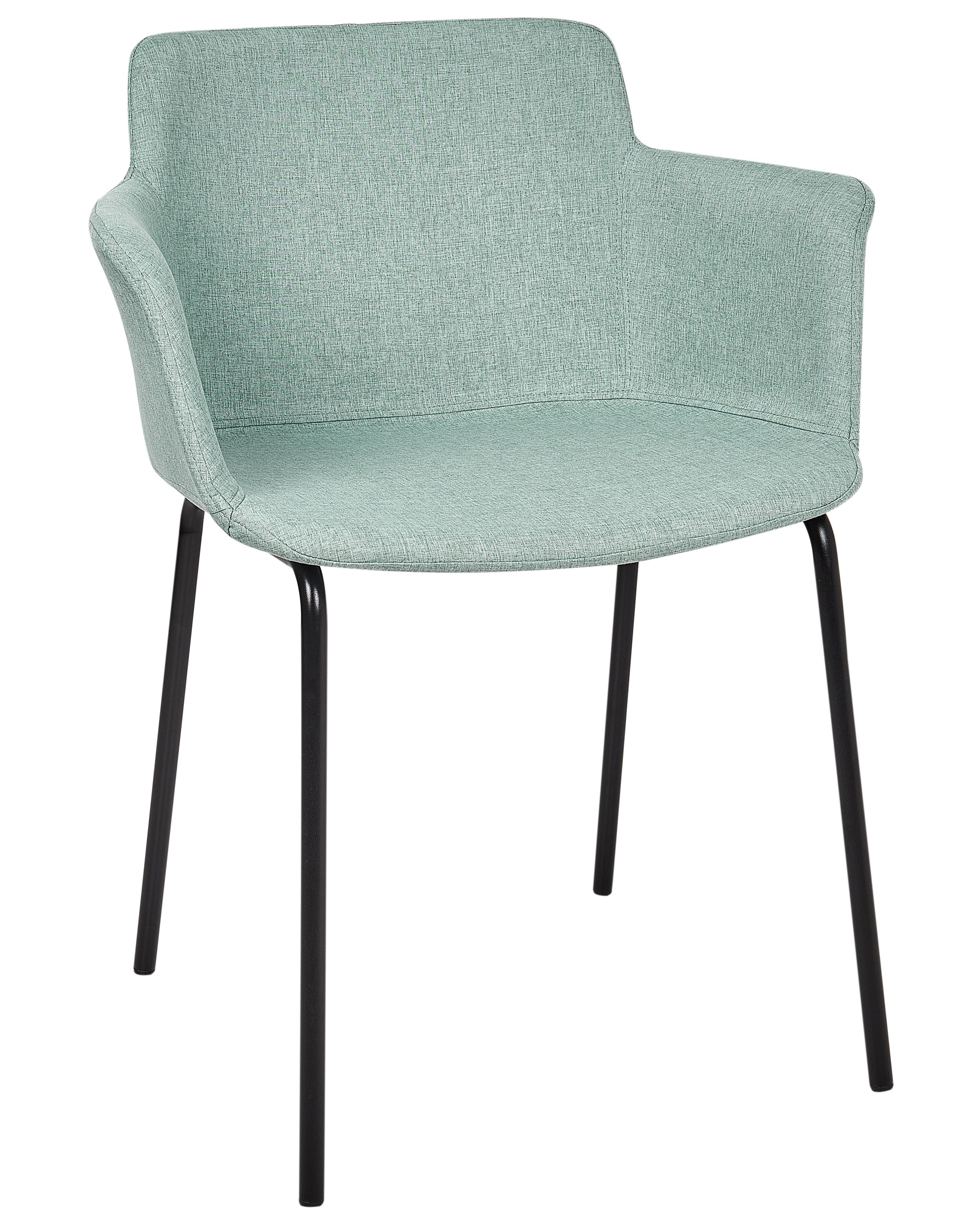 Set van 2 eetkamerstoelen BELFIELD Mintgroen