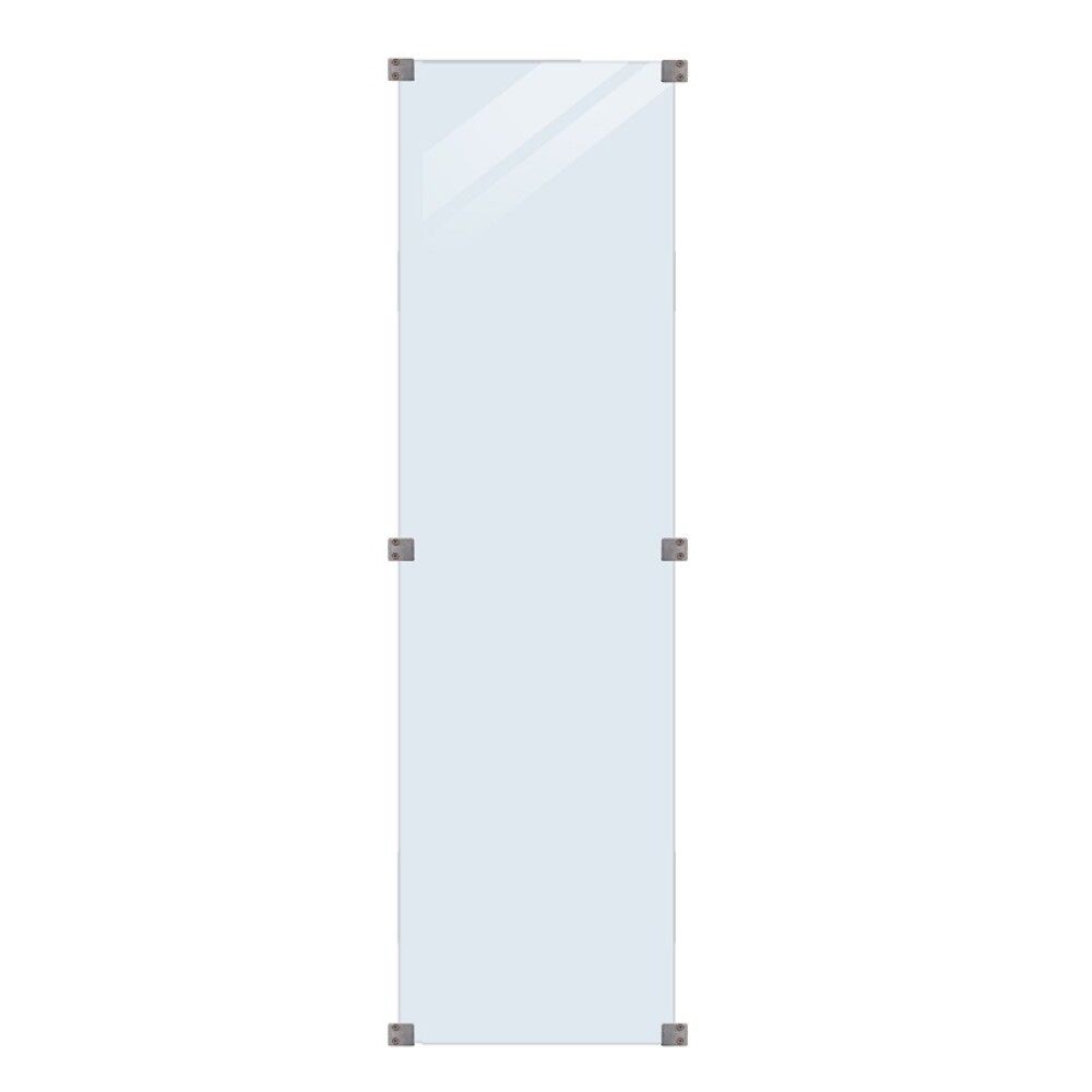 GLASSELEMENT PLUS 55,4X176CM KLART GLASS