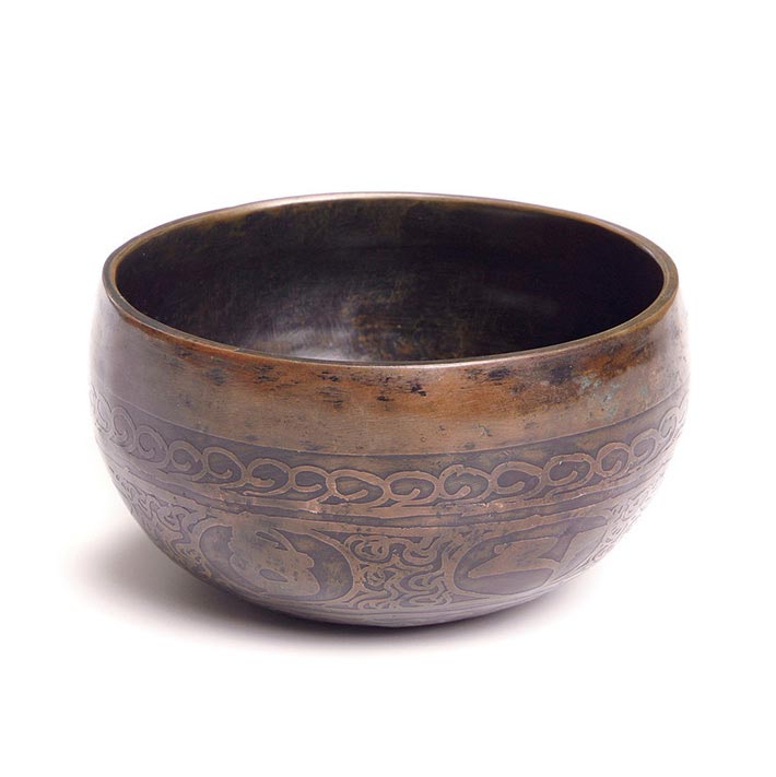 Klangschale 'Dark Jam Bowl', bronze, H 6 cm, Ø 11 cm günstig bestellen
