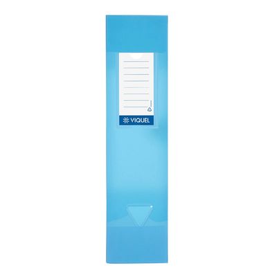 Viquel Propyglass - Boîte de classement plastique - dos 80 mm - disponible dans différentes couleurs