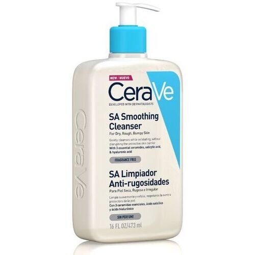 Cerave - Sa Smoothing Cleanser For Dry, Rough, Bumpy Skin