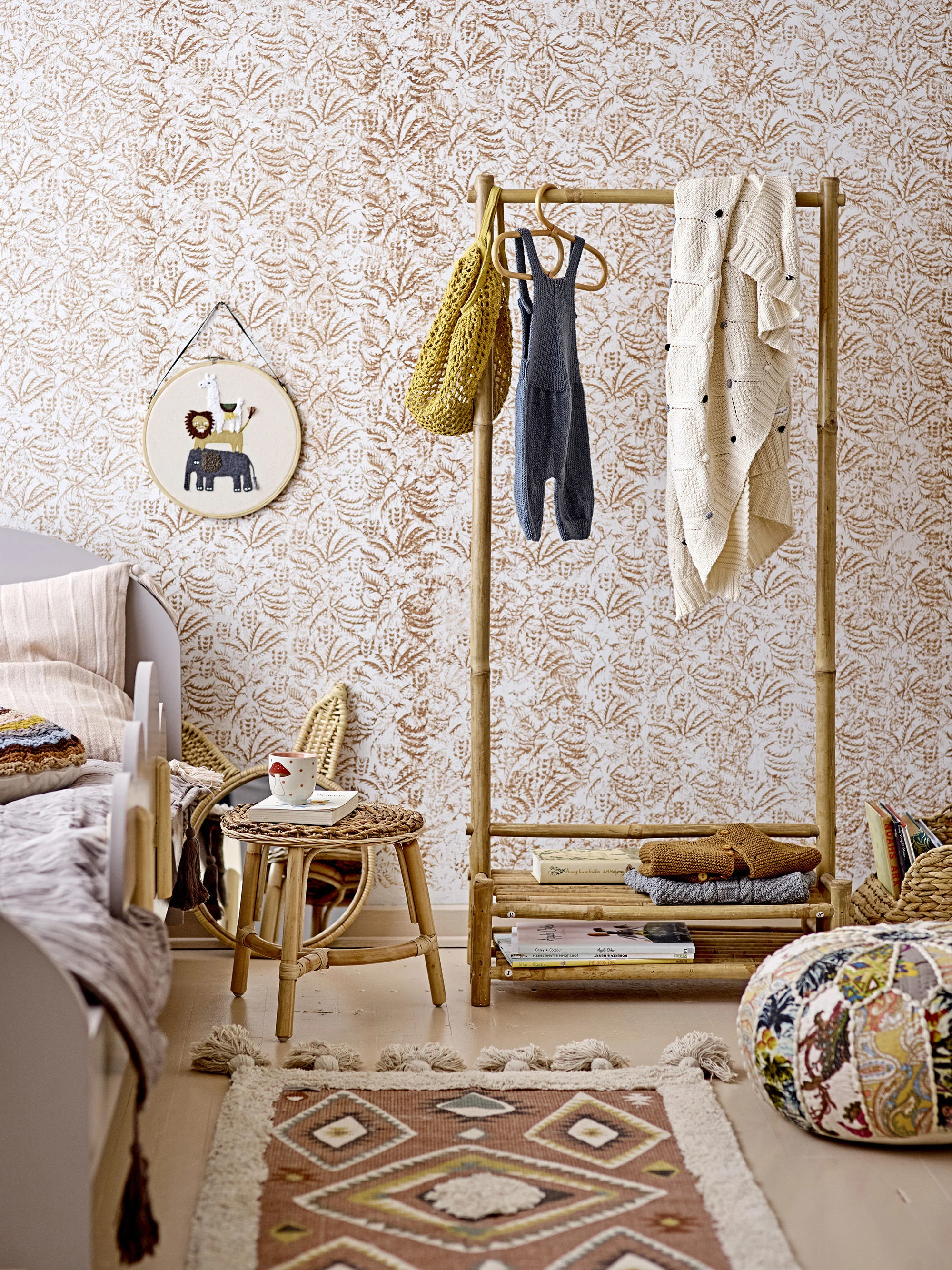 Cintre enfant fibre végétale | Beige