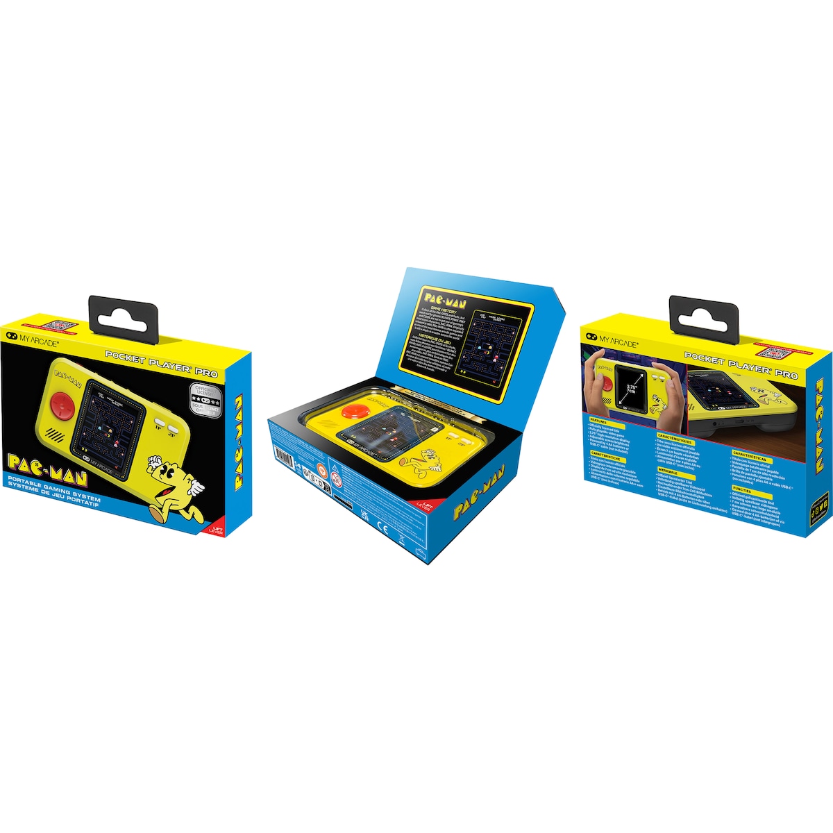 My Arcade Pocket Player Pro Pac-Man håndholdt konsoll