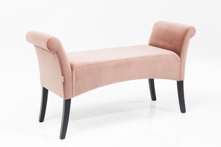 KARE DESIGN Bank MOTLEY 108 x 61 x 40 cm Textil rose