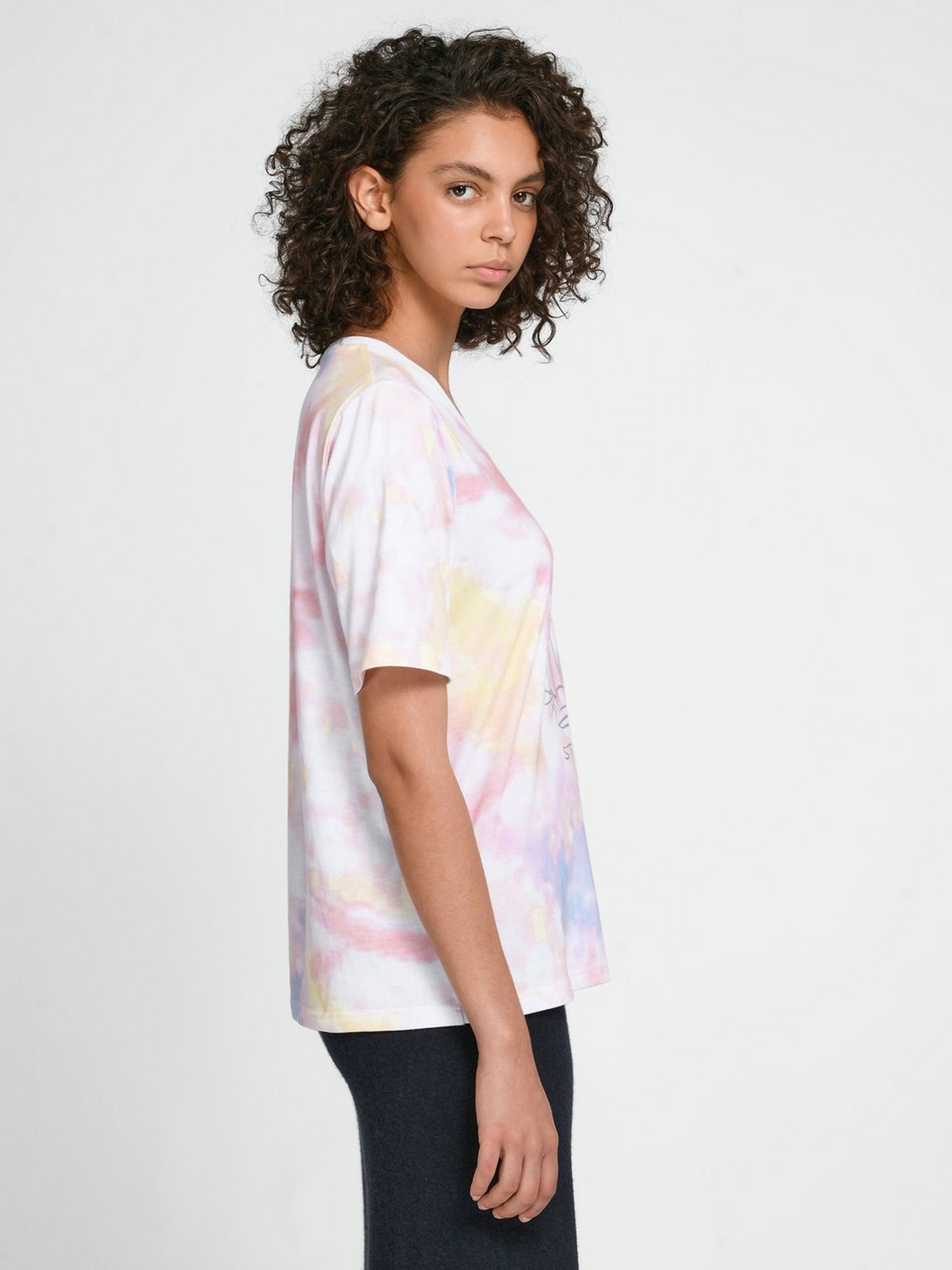 Rundhals-Shirt mit 1/2-Arm