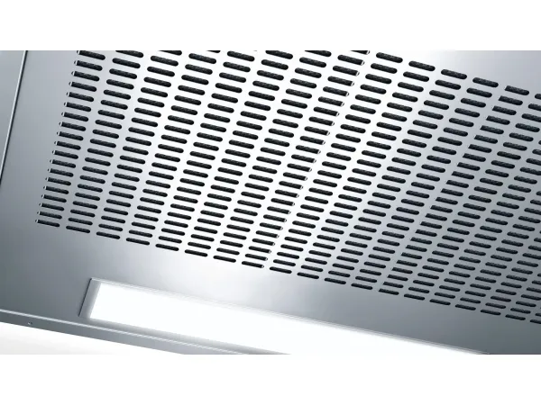 Bosch Serie | 2 DUL62FA51 - Hætte - standard - bredde: 60 cm - dybde: 52.5 cm - udtrækning og recirkulation (-) - med intern motor - rustfrit stål