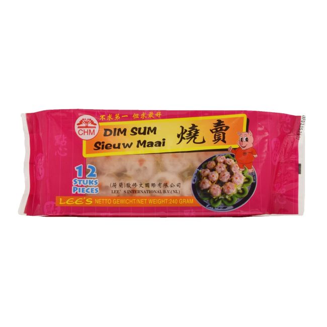 CHM Bevroren Siu Mai Vleespasteitjes met Varken 12st 240g