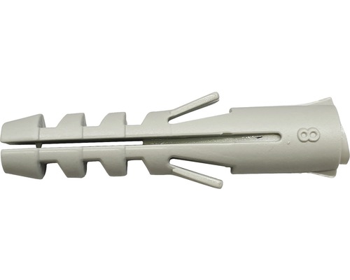 Nylon deuvels 8 mm, 50 stuks