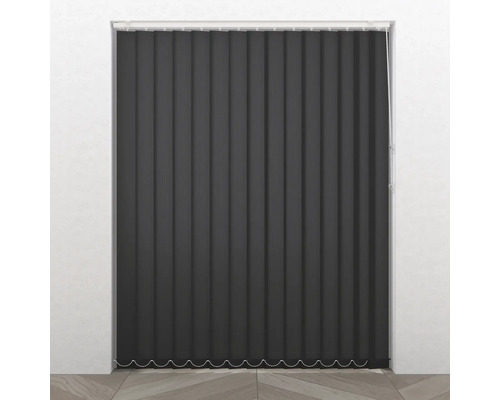 Soluna jaloezieset Line zwart 40x260 cm