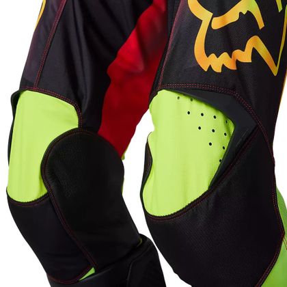 Pantalon cross Fox 180 STATK 2023 - Rouge / Noir