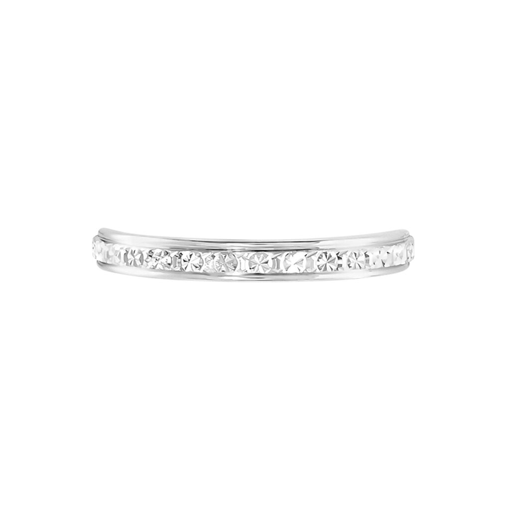 Alliance Marine Ruban Plat Or Blanc