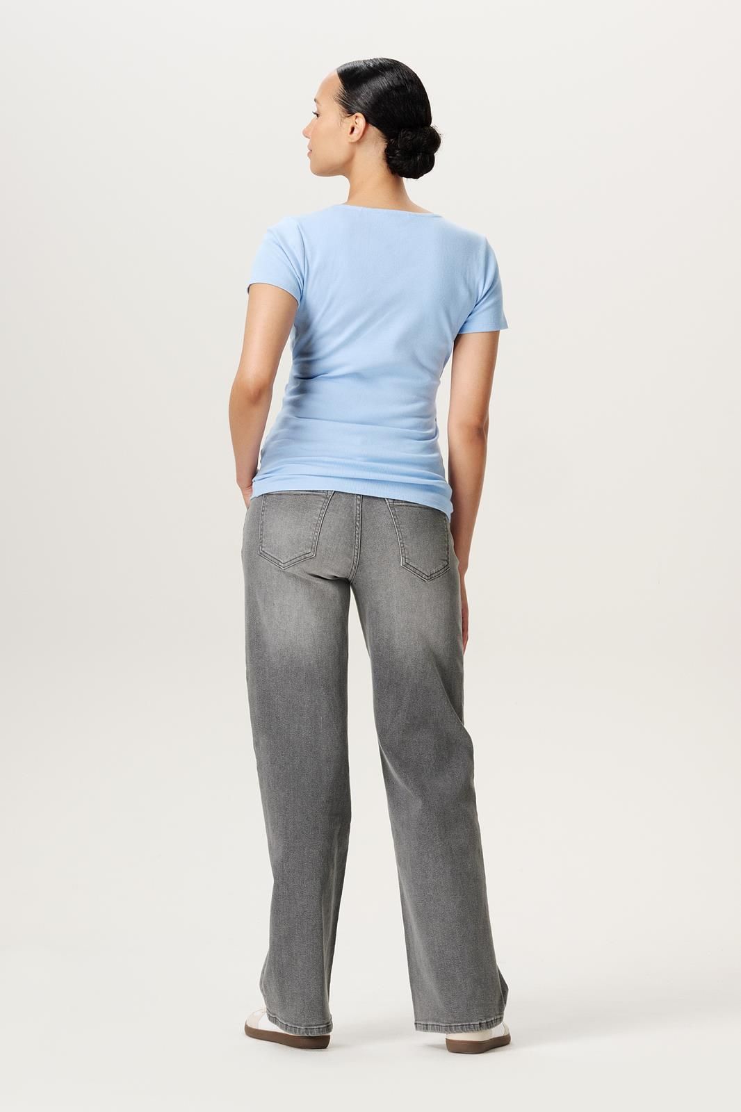 Noppies Maternity Wide leg Jeans Lemi - Grey Denim