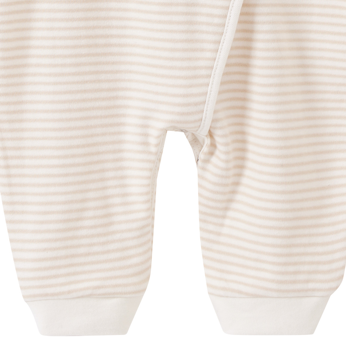 Topomini Dumbo Schlafanzug mit Streifen creme / hellbeige