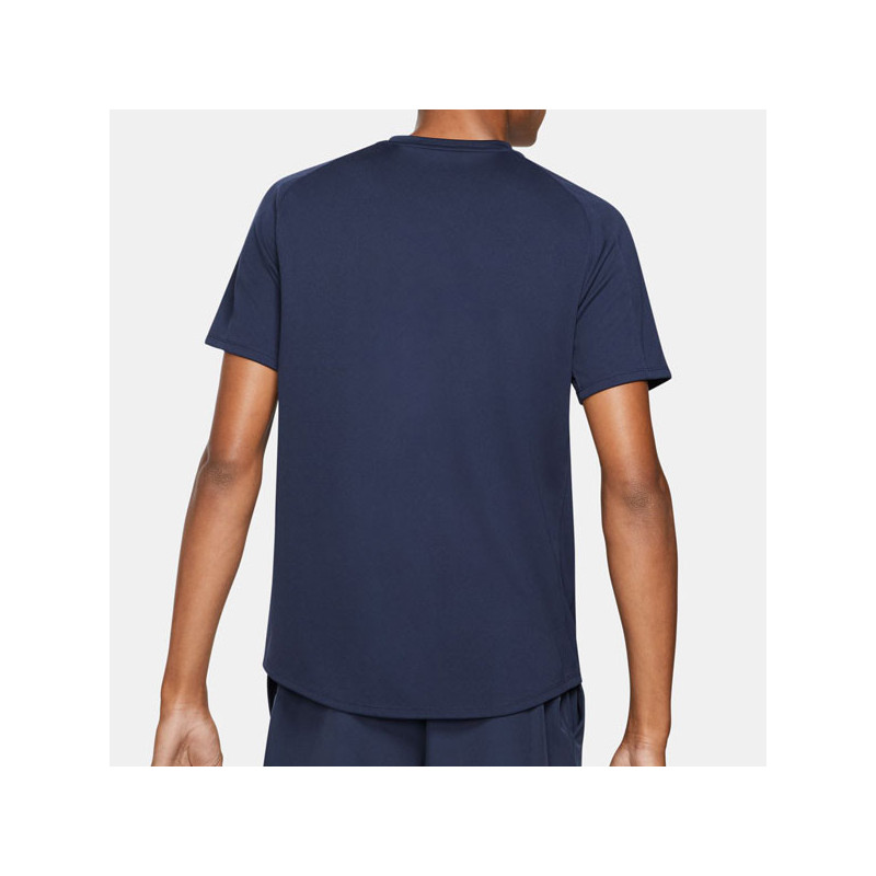 Tee-shirt Nikecourt Dri-Fit Victory marine ou vert clair