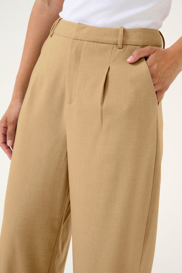 Kaffe KAmerle 7/8 Pants Suiting Petrified oak