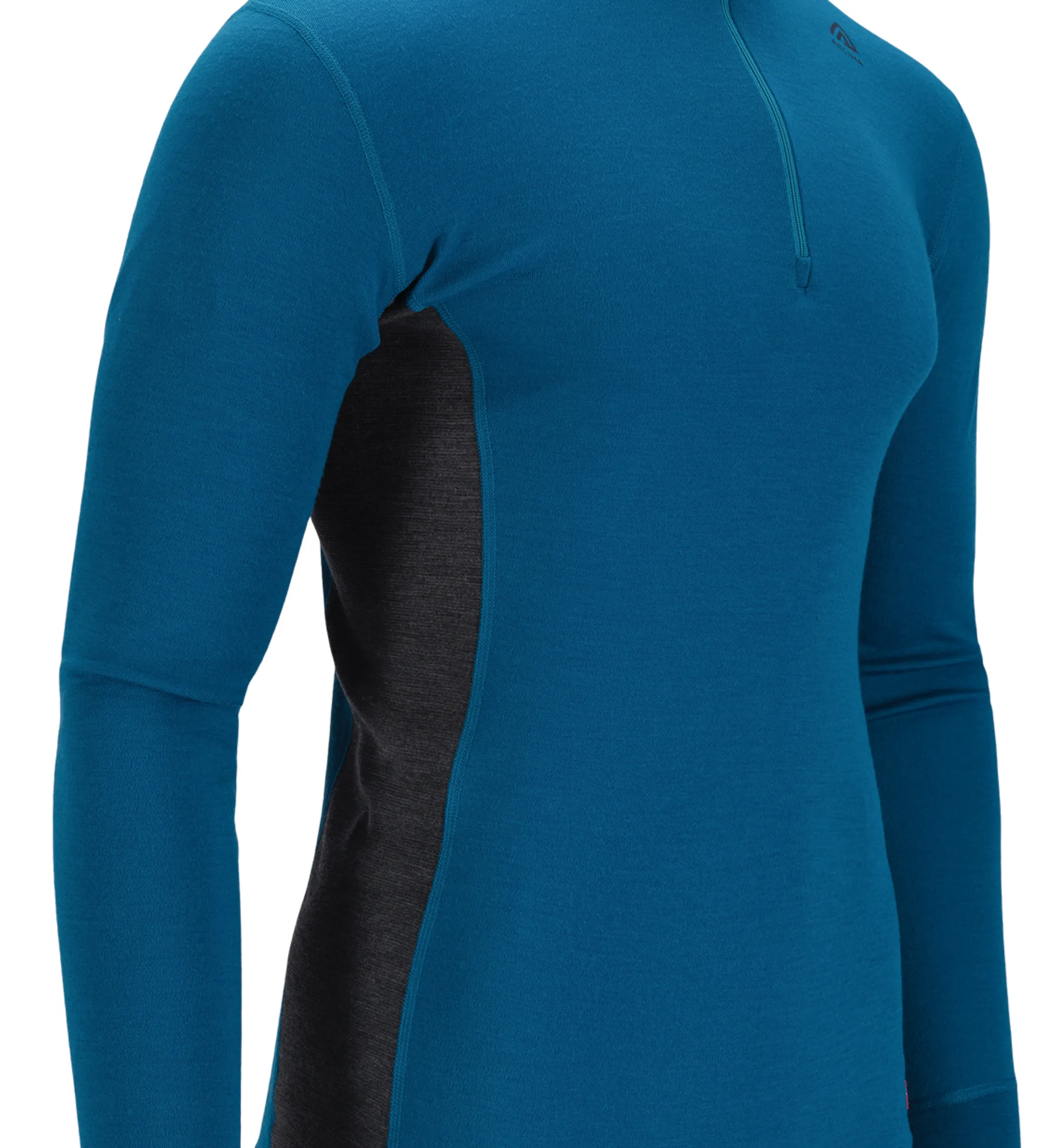 Aclima Men's WarmWool Polo Corsair / Marengo