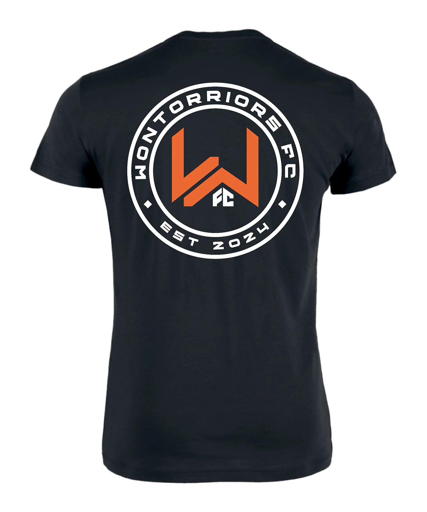 Wontorriors FC Fan T-Shirt Schwarz FC002