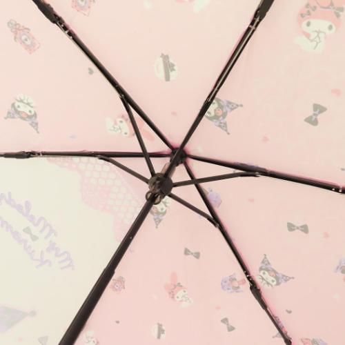J'S PLANNING - Mijn Melody & Kuromi Compact Umbrella