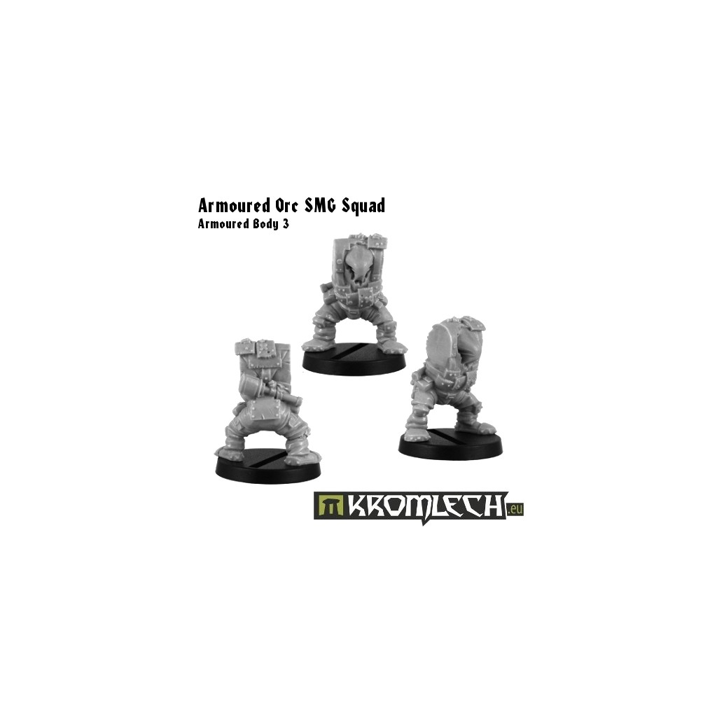 Armoured Orc SMG Squad