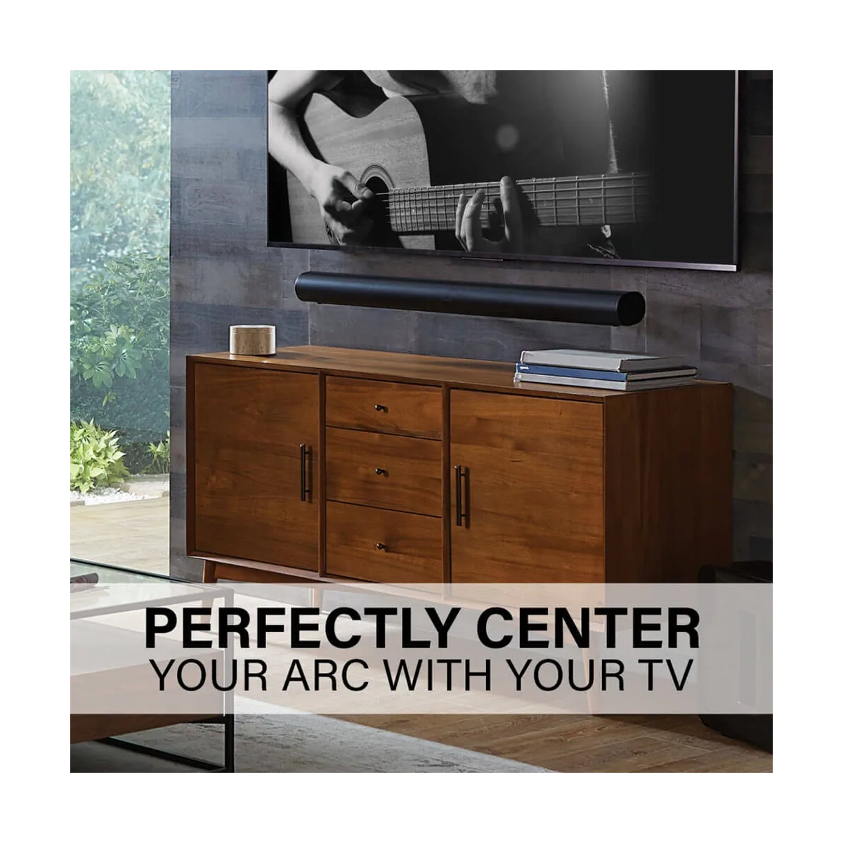SANUS Veggfeste for Sonos Arc Soundbar Hvit
