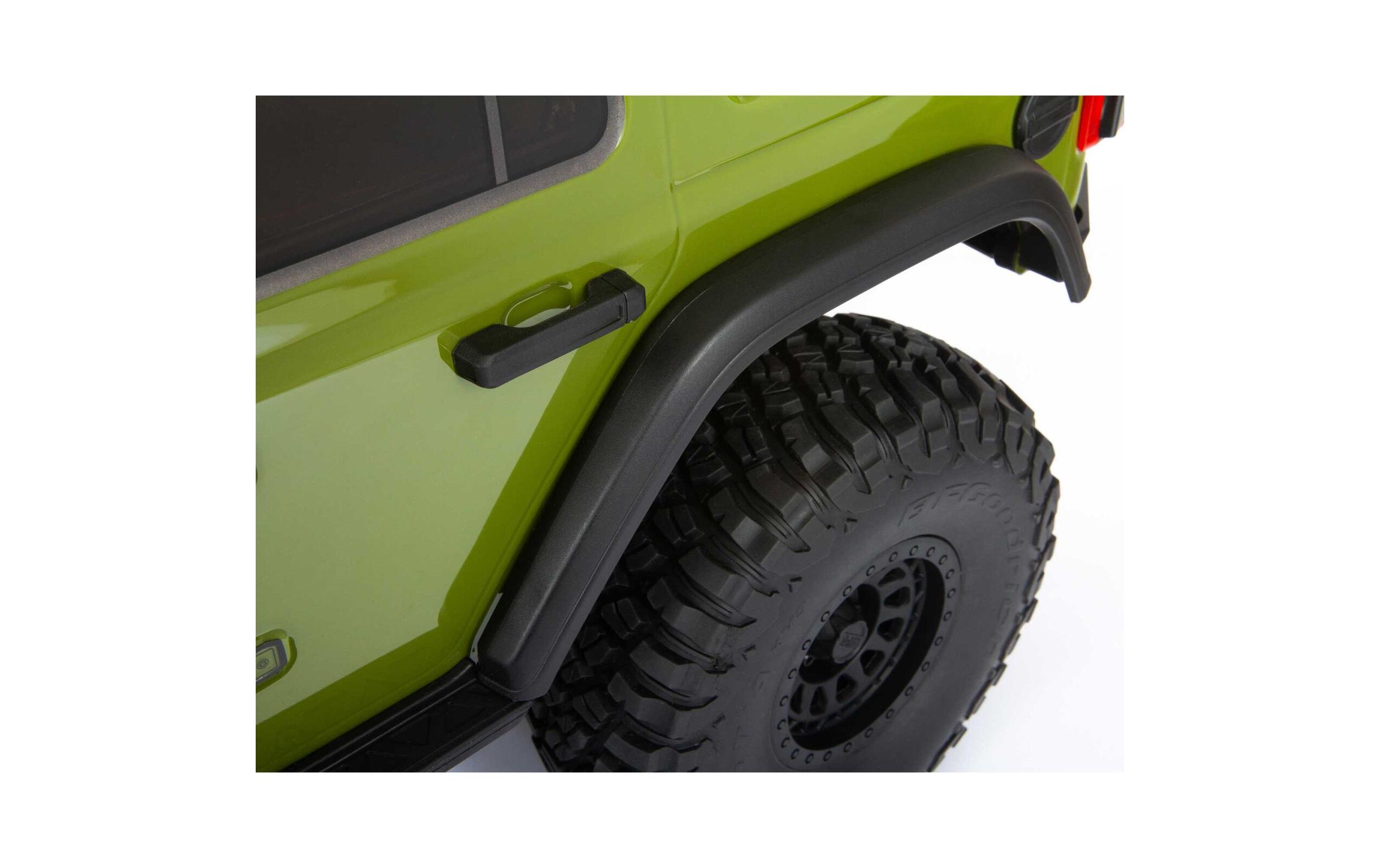 Scale Crawler SCX6 Jeep Wrangler Rubicon JLU, Grün 1:6, ARTR<br>Grosser Rock Crawler mit leistungsstarken Spektrum Komponenten