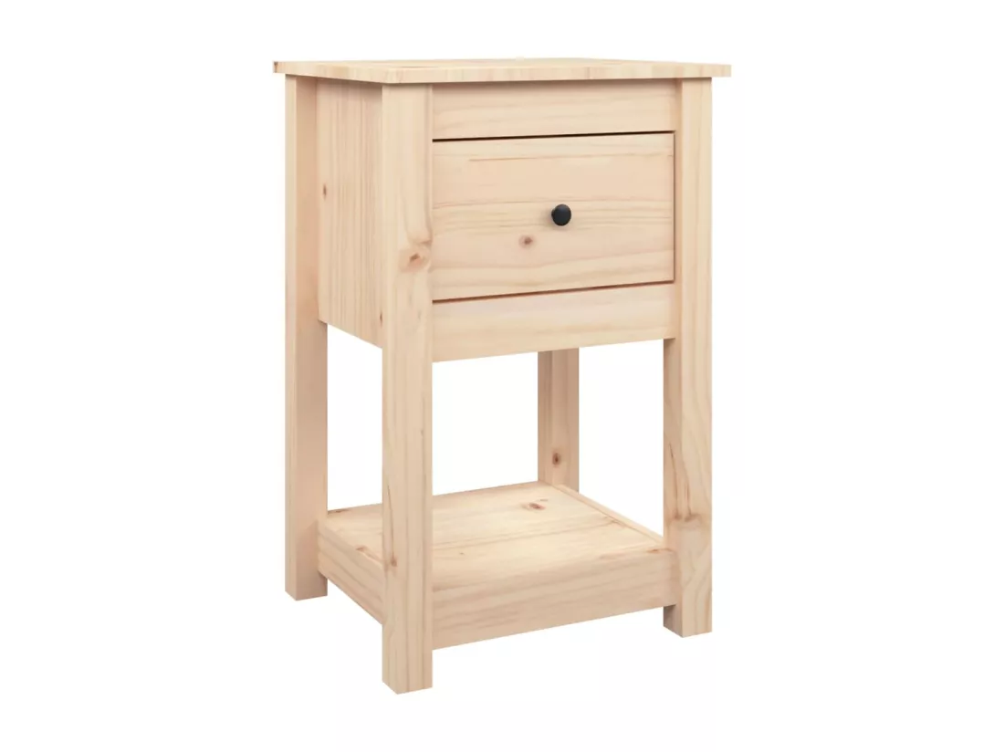 Table de chevet 40x35x61,5 cm Bois de pin massif