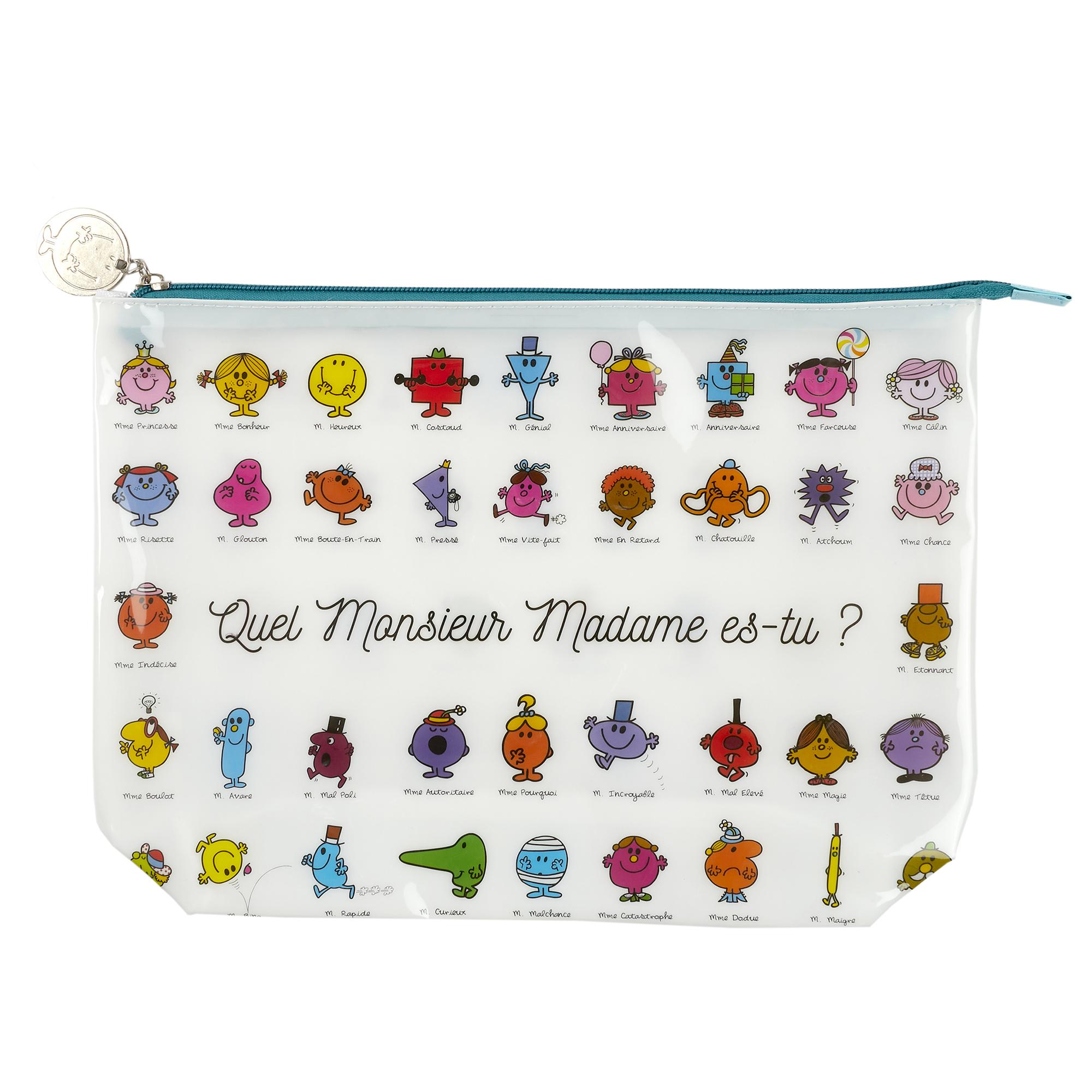 TROUSSE DE TOILETTE MR MME 30X20CM