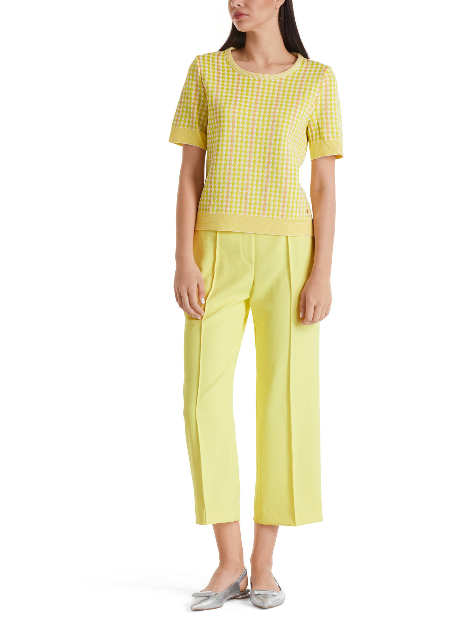 Marc Cain| Damen Strickpullover Kurzarm