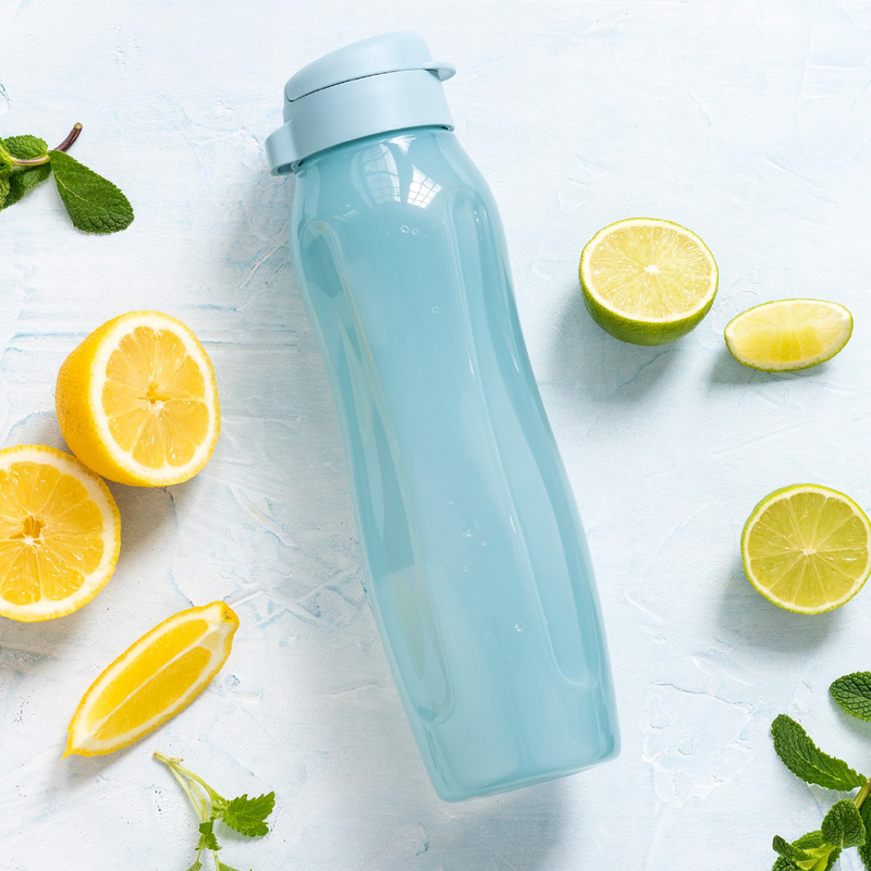 EcoEasy II 1L türkis Die Trinkflasche der neuen Generation
