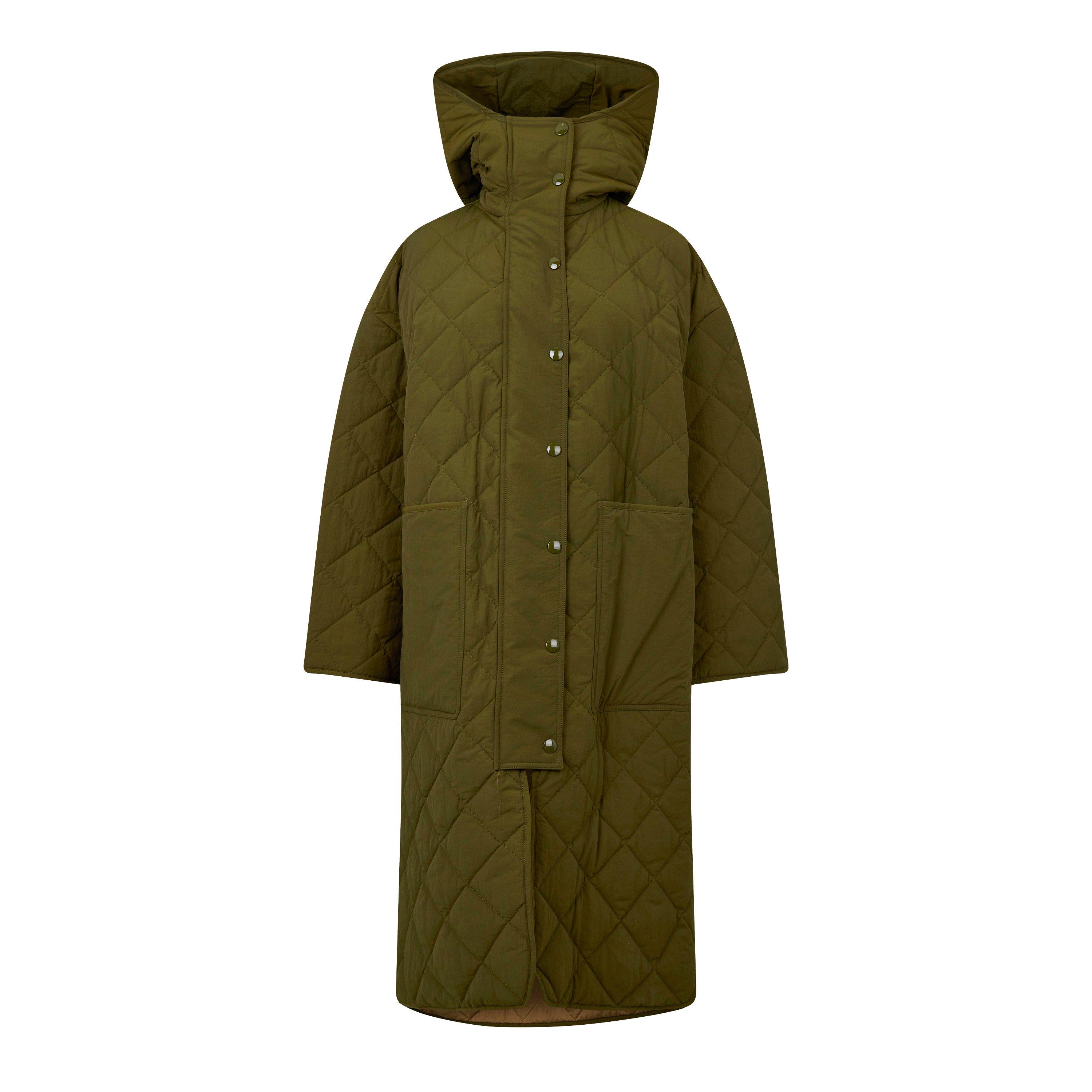 Palm Angels Quilted Parka Jacket