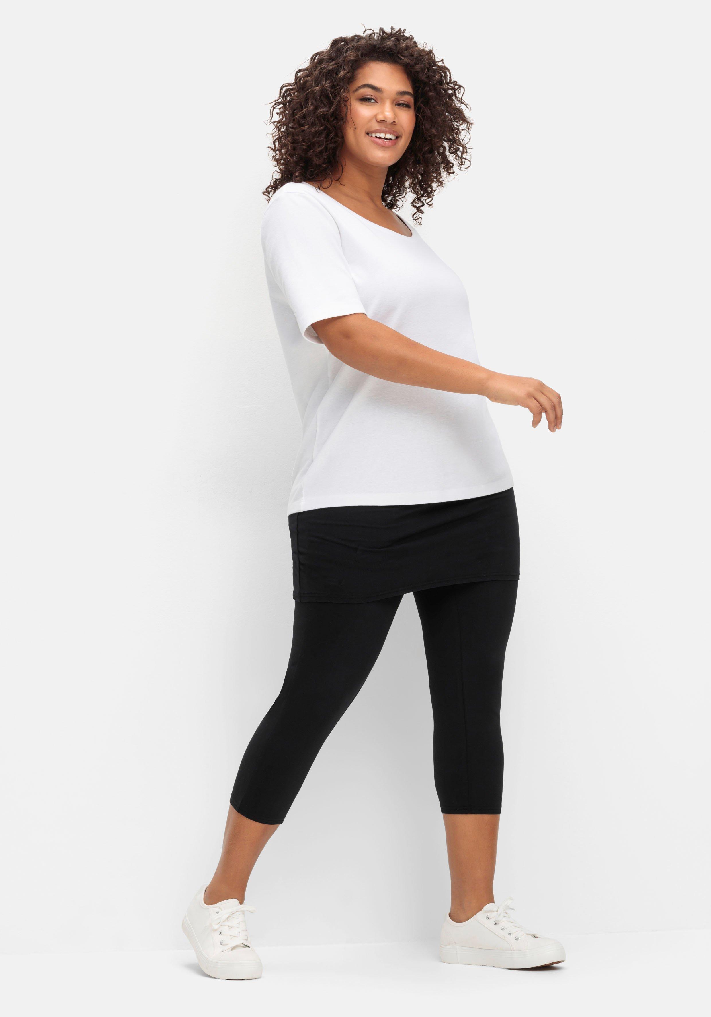 Leggings mit angesetztem Minirock