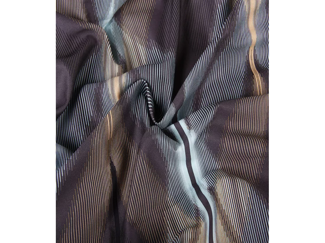 Lot de 2 Taies d'oreiller satin de coton imprimé La mer