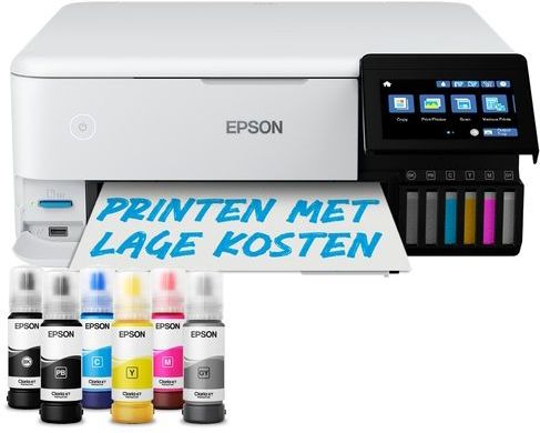 Epson - EcoTank ET-8500 - Multifunctionele Printer - Kleurenafdruk - Inktjet